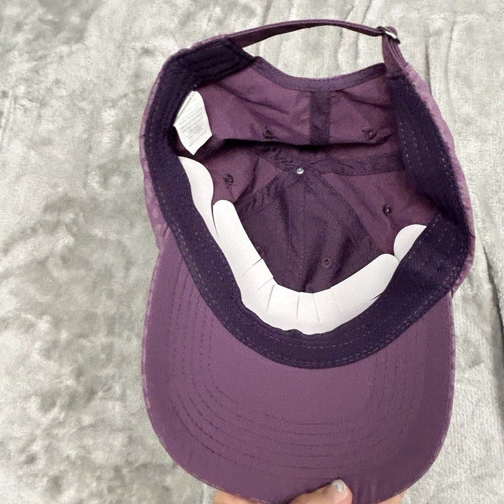 Gaiam Classic Fitness Hat Leopard Print Purple Baseball Cap Womens One Size - Picture 2 of 12